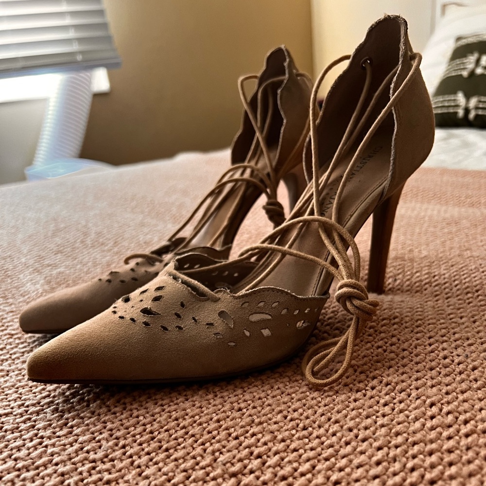 Christian Siriano Nude Heels